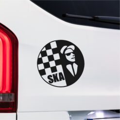 Ska Mod Music Bumper Sticker