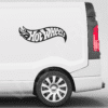Hot Wheels Inspired Decal Retro Flame Logo Vinyl Sticker