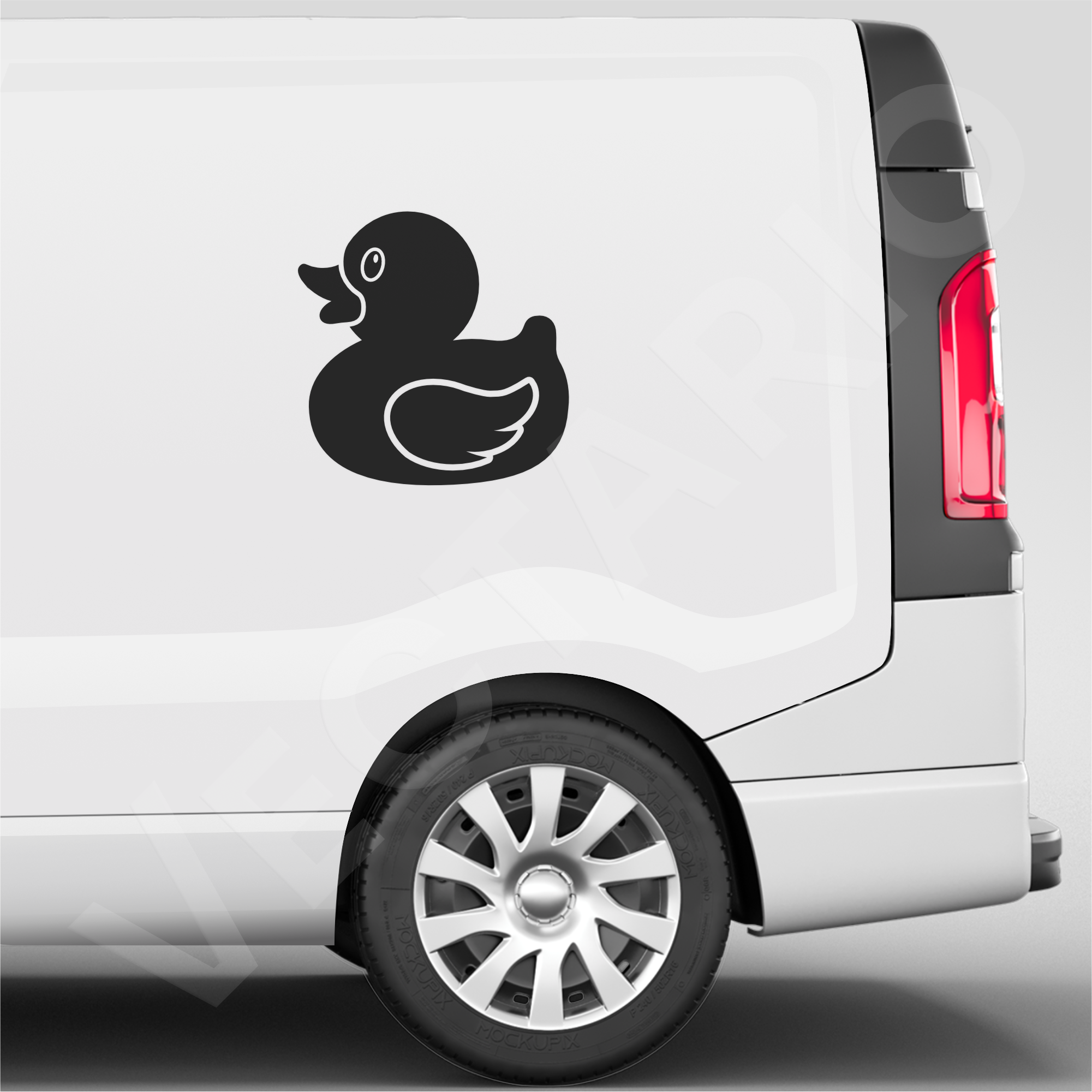 Rubber Duck Decal Cute Fun Duck Vinyl Sticker