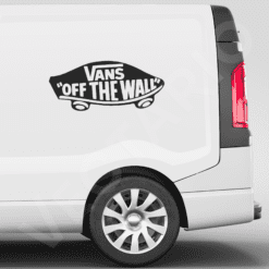 Vans Off The Wall Skateboard Style Decal Sticker
