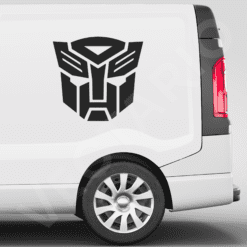 Transformers Autobot Logo Decal Robot Van Car Sticker