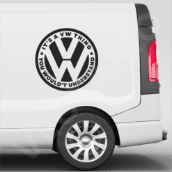It’s a VW Thing Decal Volkswagen Circle Logo Vinyl Sticker You Wouldn’t Understand