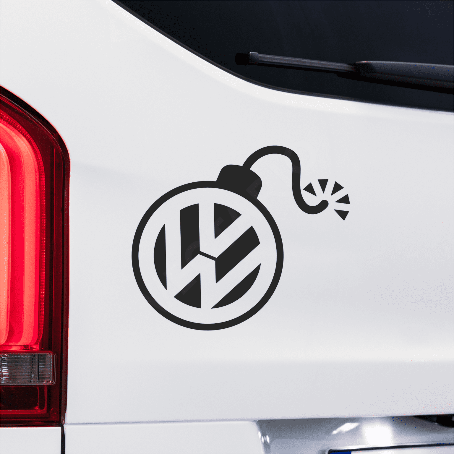 Custom Ww2 Bomb Decal VW Bomb Decal Bumper Sticker - Vectario