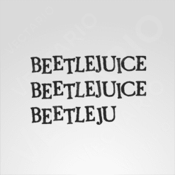 Alternative view of Beetlejuice Bumper Sticker