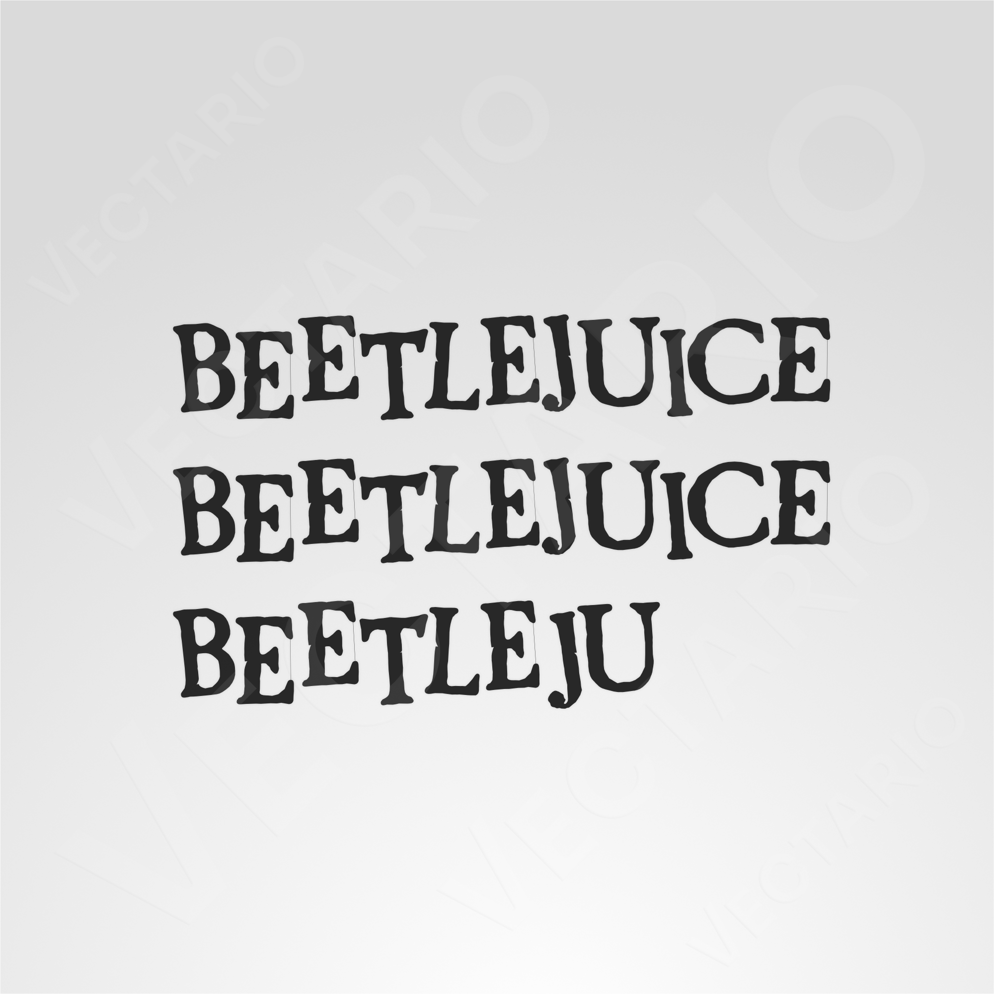 Beetlejuice Decal Halloween Vinyl Sticker Spooky Movie Quote Decal - Image 2