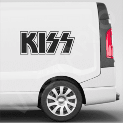 KISS Band Logo Decal Vinyl Rock Sticker Retro Rock Music Decal