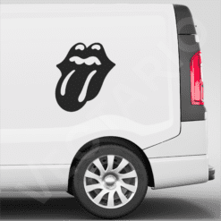 Rolling Stones Tongue Decal Rock Band Vinyl Sticker Classic Rock Icon