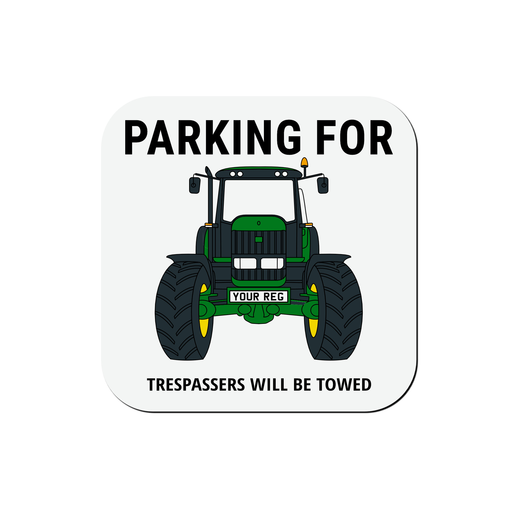 John Deere Personalised Ceramic Mug & Coaster Gift Set - Image 4
