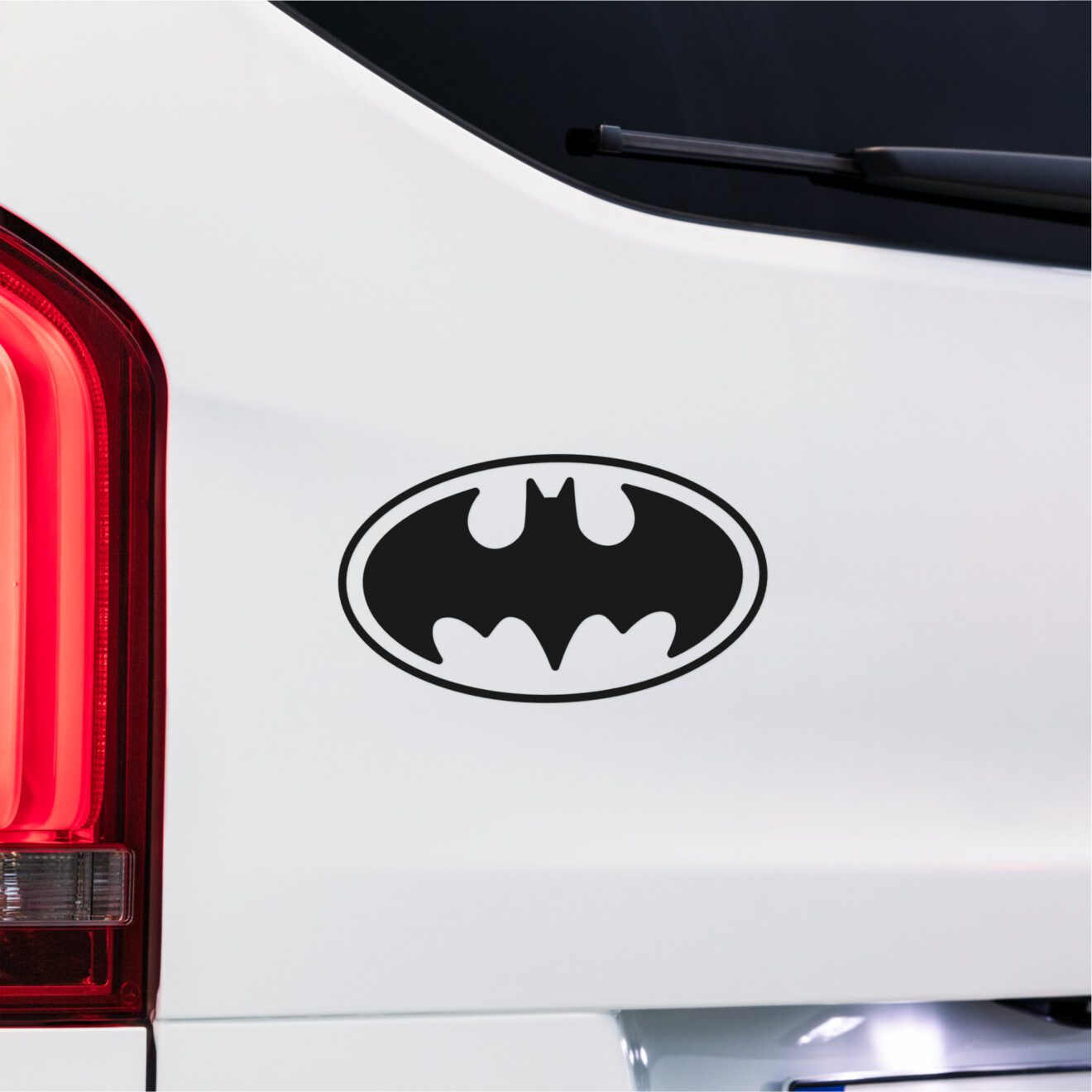 Bat Signal Decal Batman Superhero Bumper Sticker - Vectario