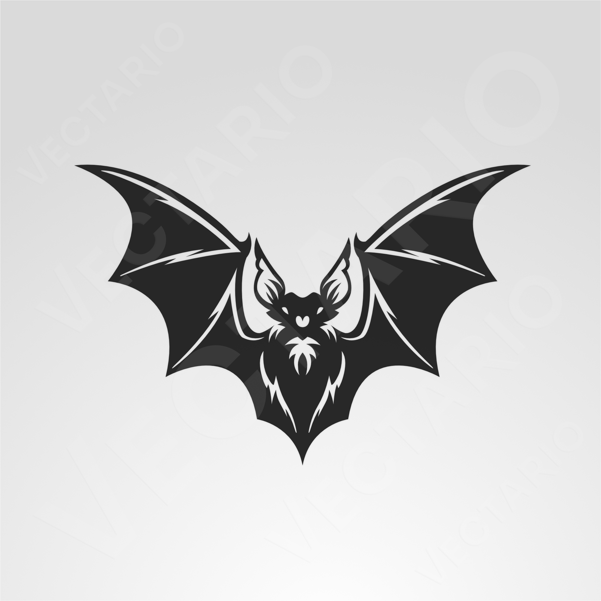 Bat Decal Fierce Gothic Winged Design - Image 2