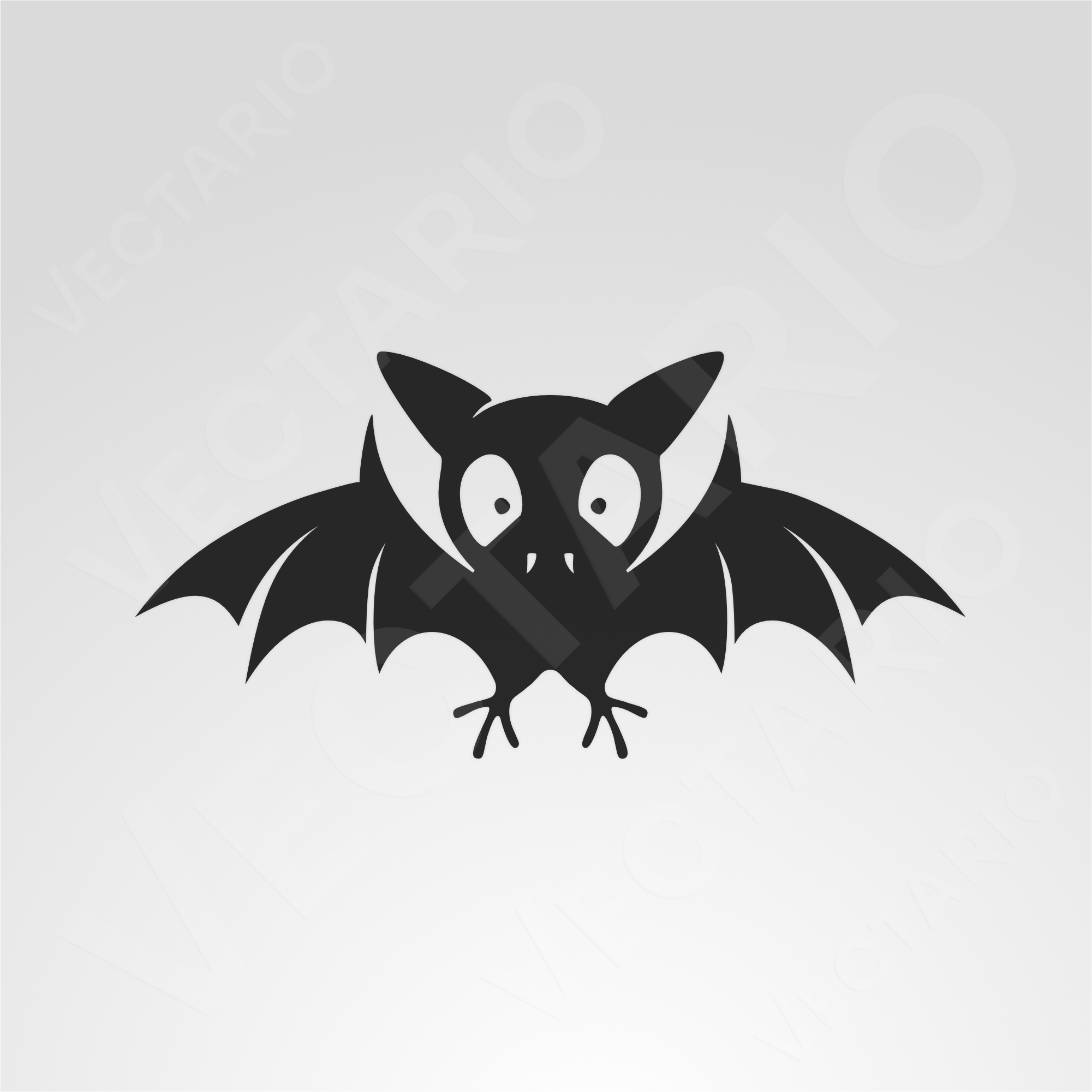 Cute Bat Decal Playful Flying Creature Design - Image 2
