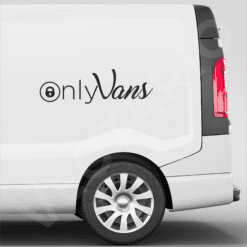 OnlyVans Funny Van Life Decal OnlyFans Parody