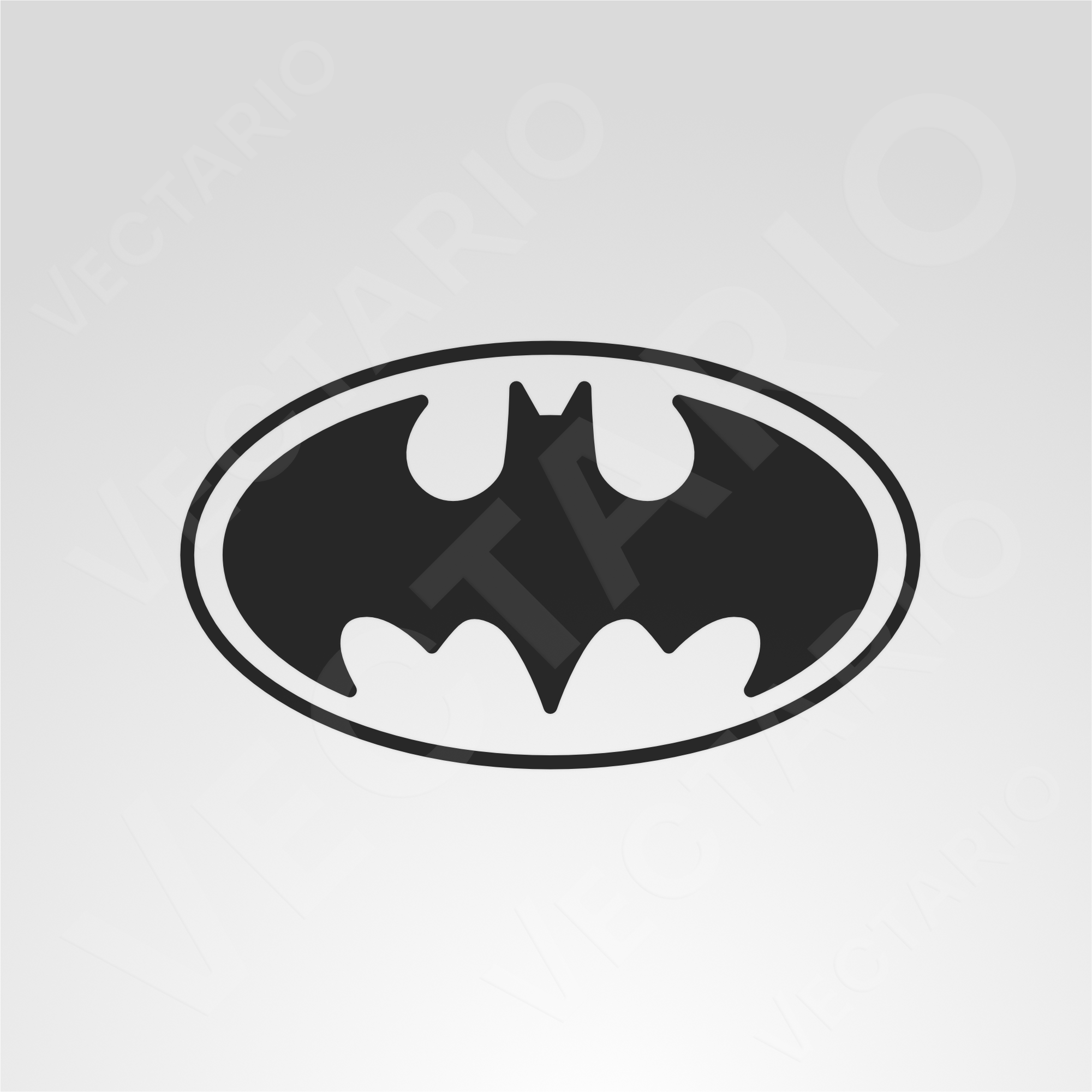 Bat Signal Decal Batman Superhero Silhouette Sticker - Image 2