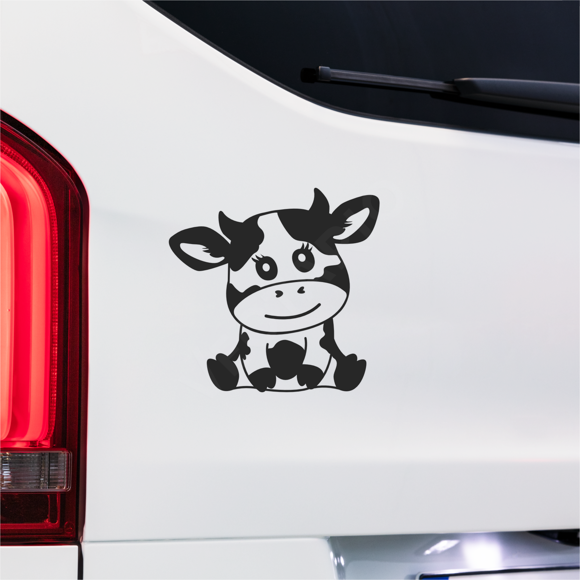 Cute Cow Bumper Sticker