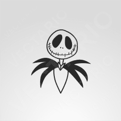 Alternative view of Jack Skellington Bumper Sticker