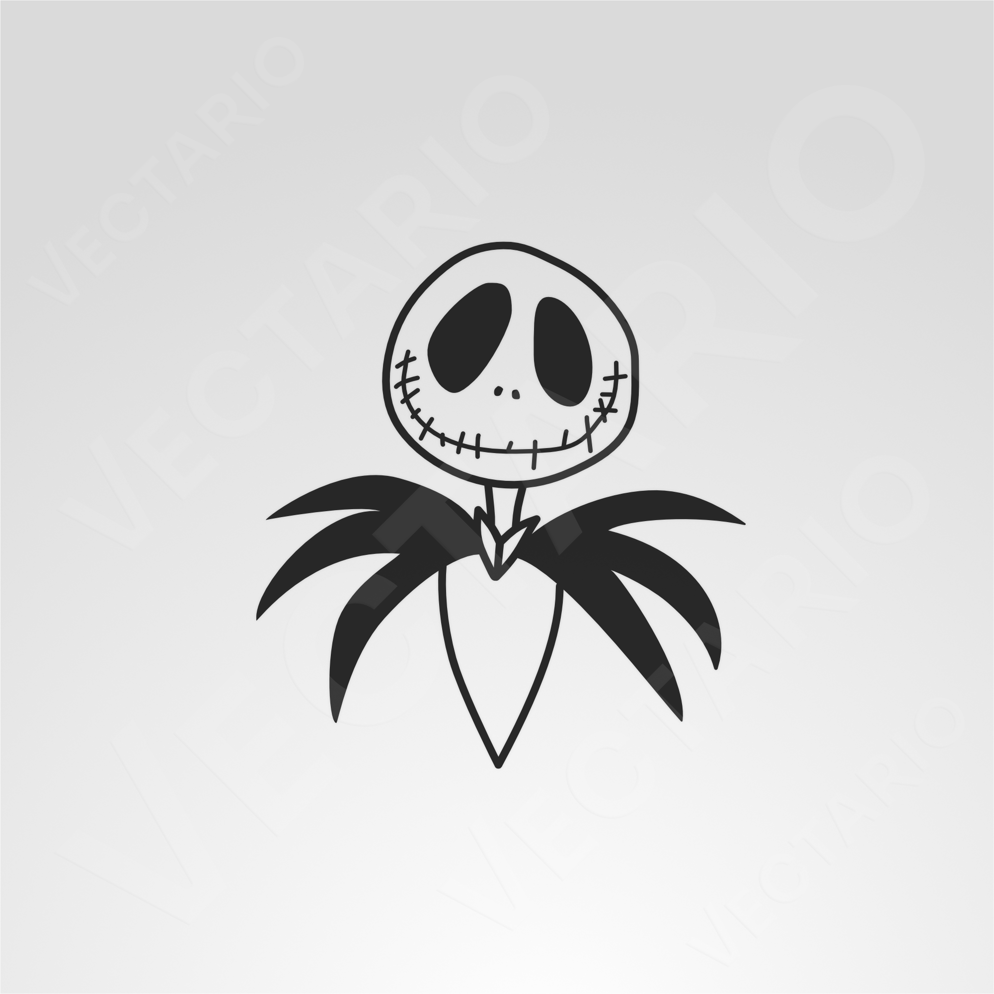 Jack Skellington Decal Gothic Vinyl Sticker - Image 2