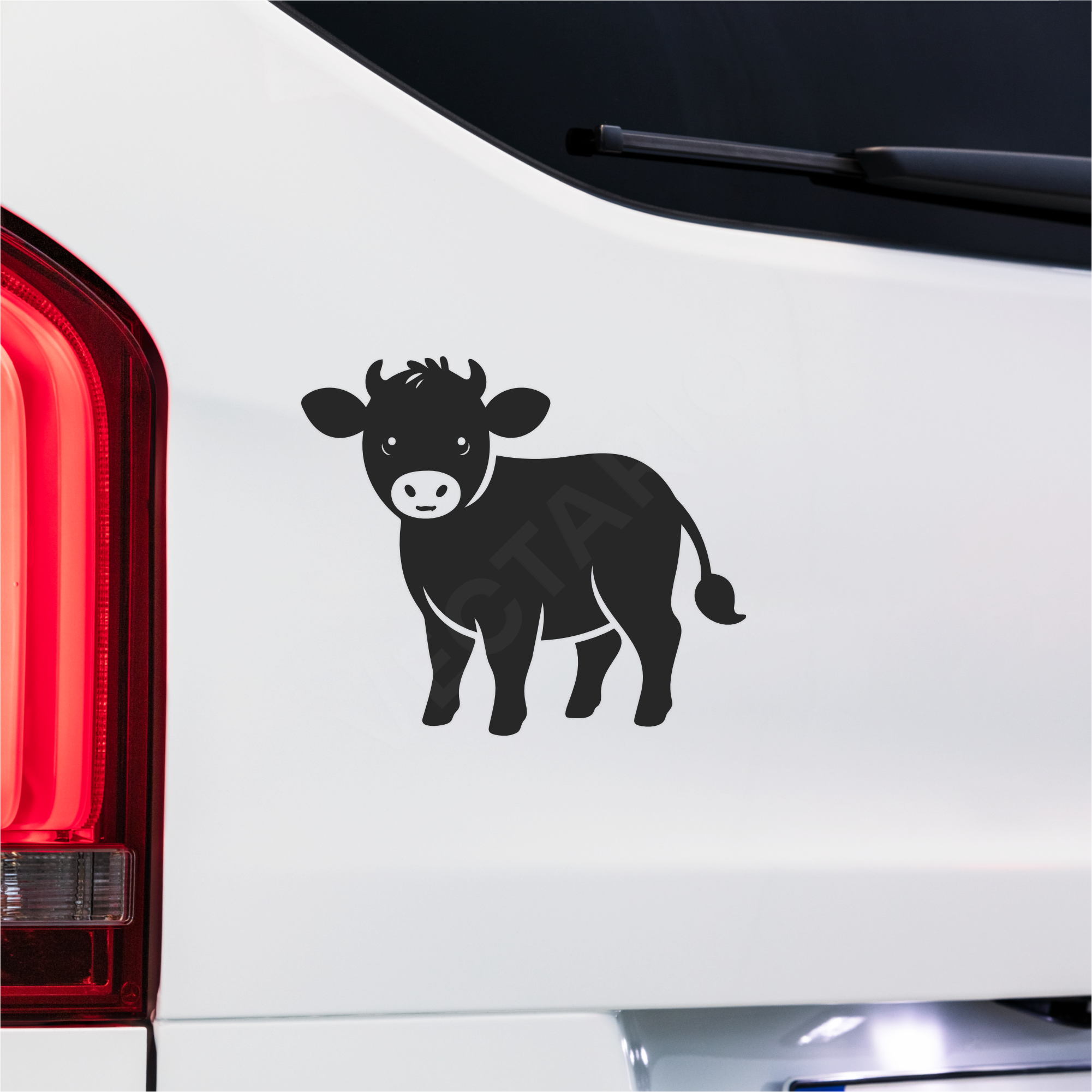 Farm Cow Bumper Sticker