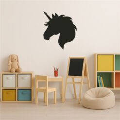 Alternative view of Unicorn Vinyl Decal | Mystical Horse Silhouette Sticker for Fantasy Lovers