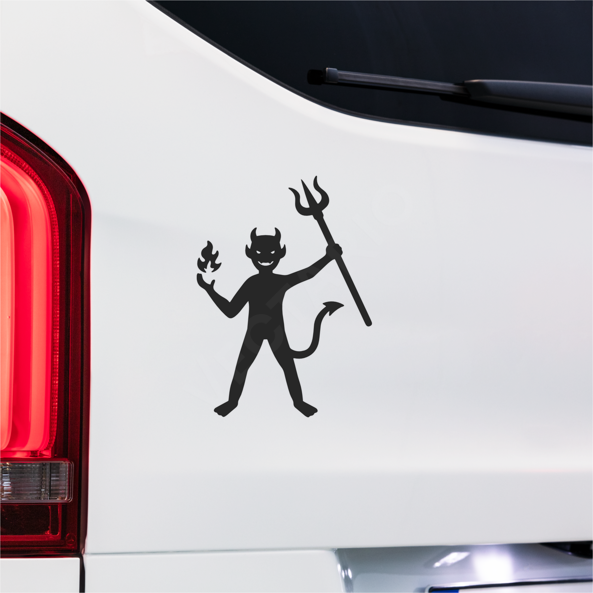 Mischievous Devil Bumper Sticker