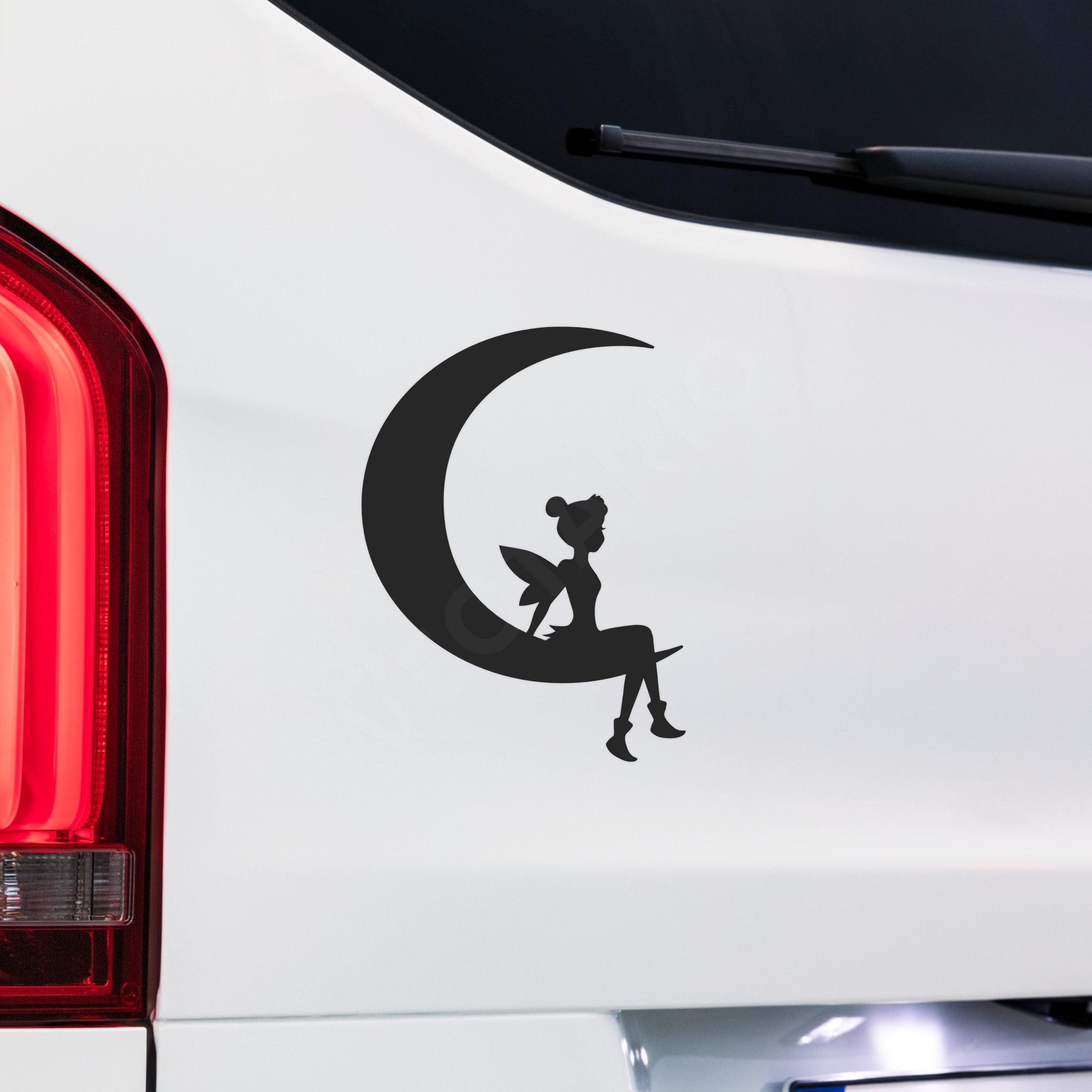 Moon Fairy Bumper Sticker