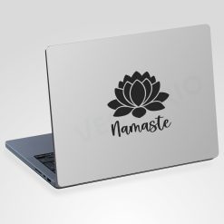 Namaste Lotus Laptop Tablet Decal