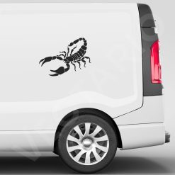 Scorpion Decal Striking Predator Design