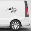 Mountain Road Scenic Decal Vinyl Sticker