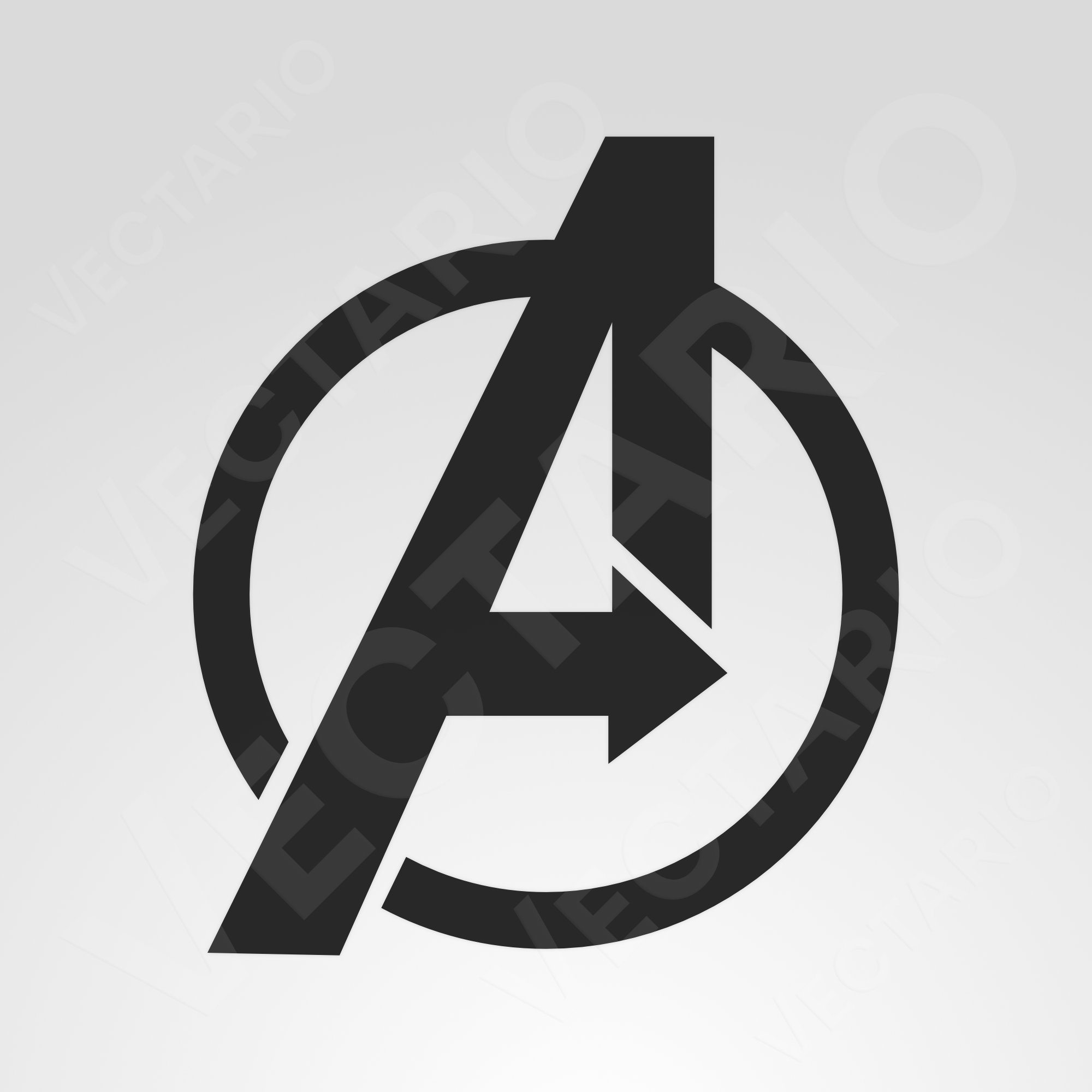 Avengers Logo Decal Bold Marvel Inspired Vinyl Sticker - Image 2