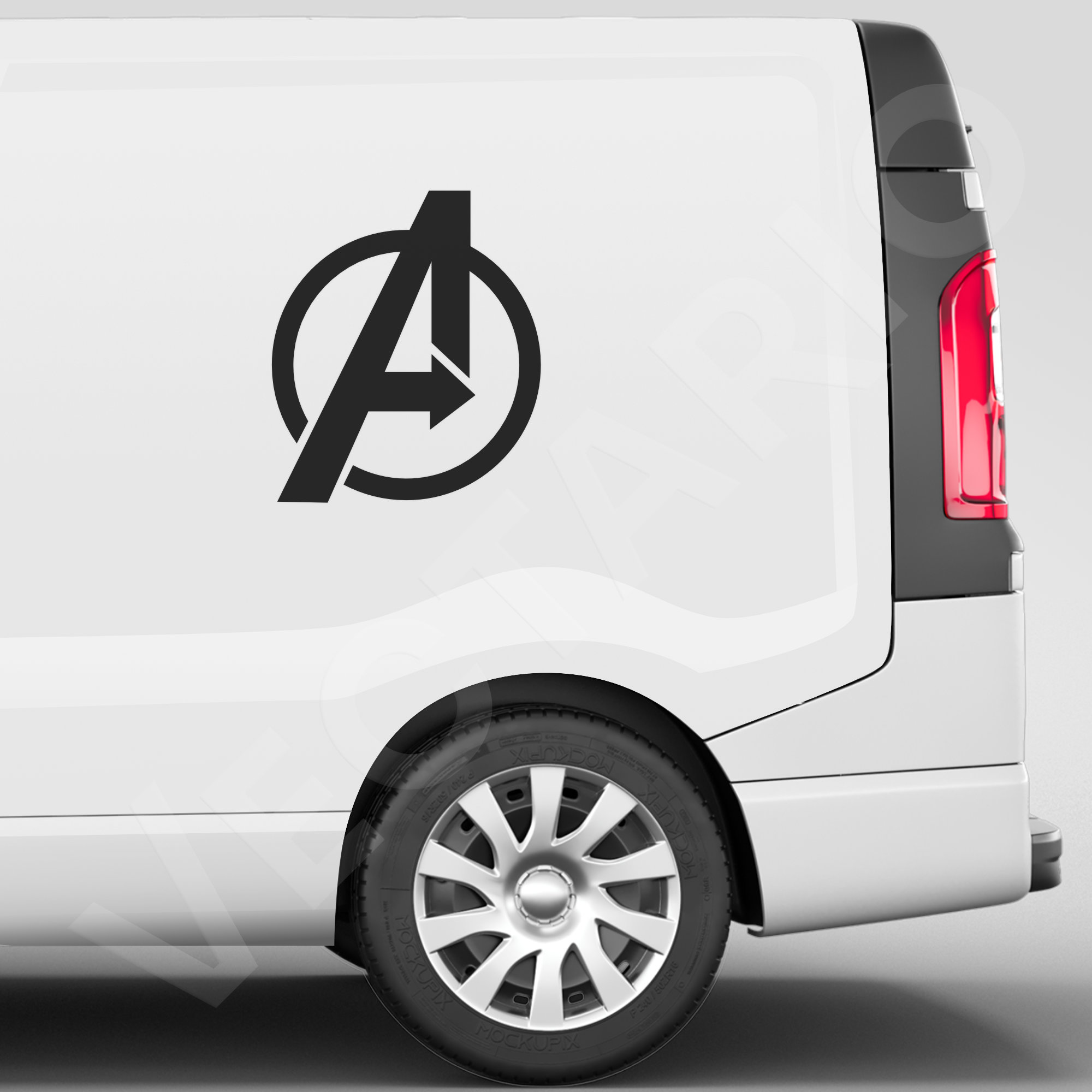 Avengers Logo Decal Bold Marvel Inspired Vinyl Sticker