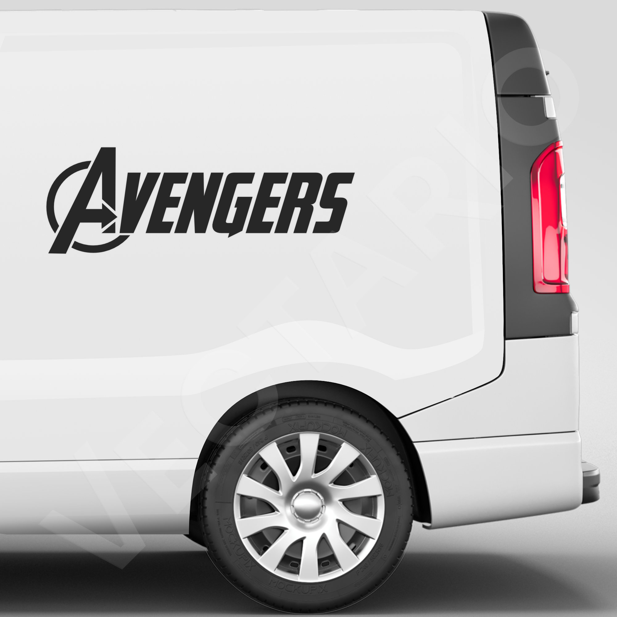 Avengers Decal Bold Marvel Inspired Vinyl Sticker