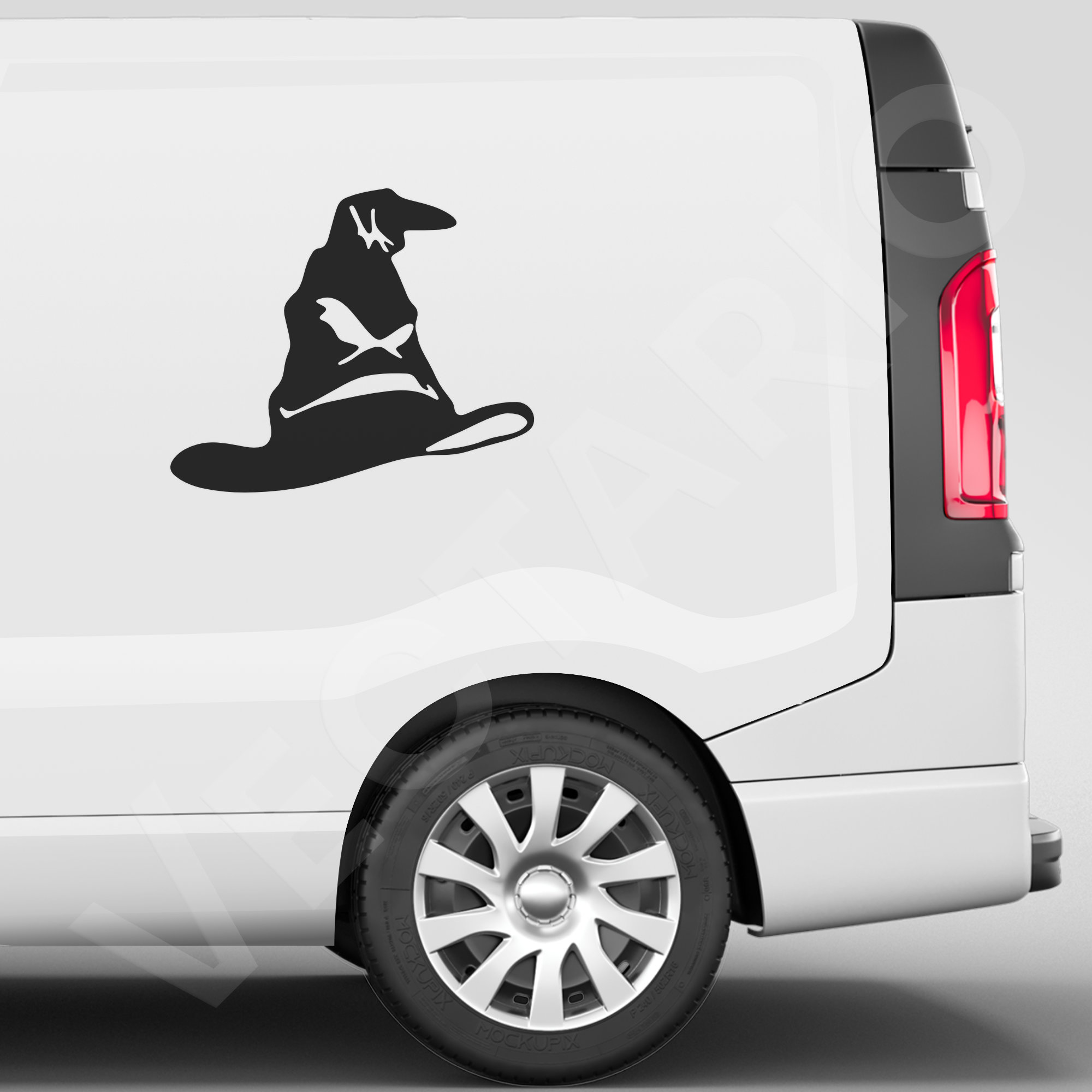 Sorting Hat Wizard Decal Magical Hat Vinyl Sticker
