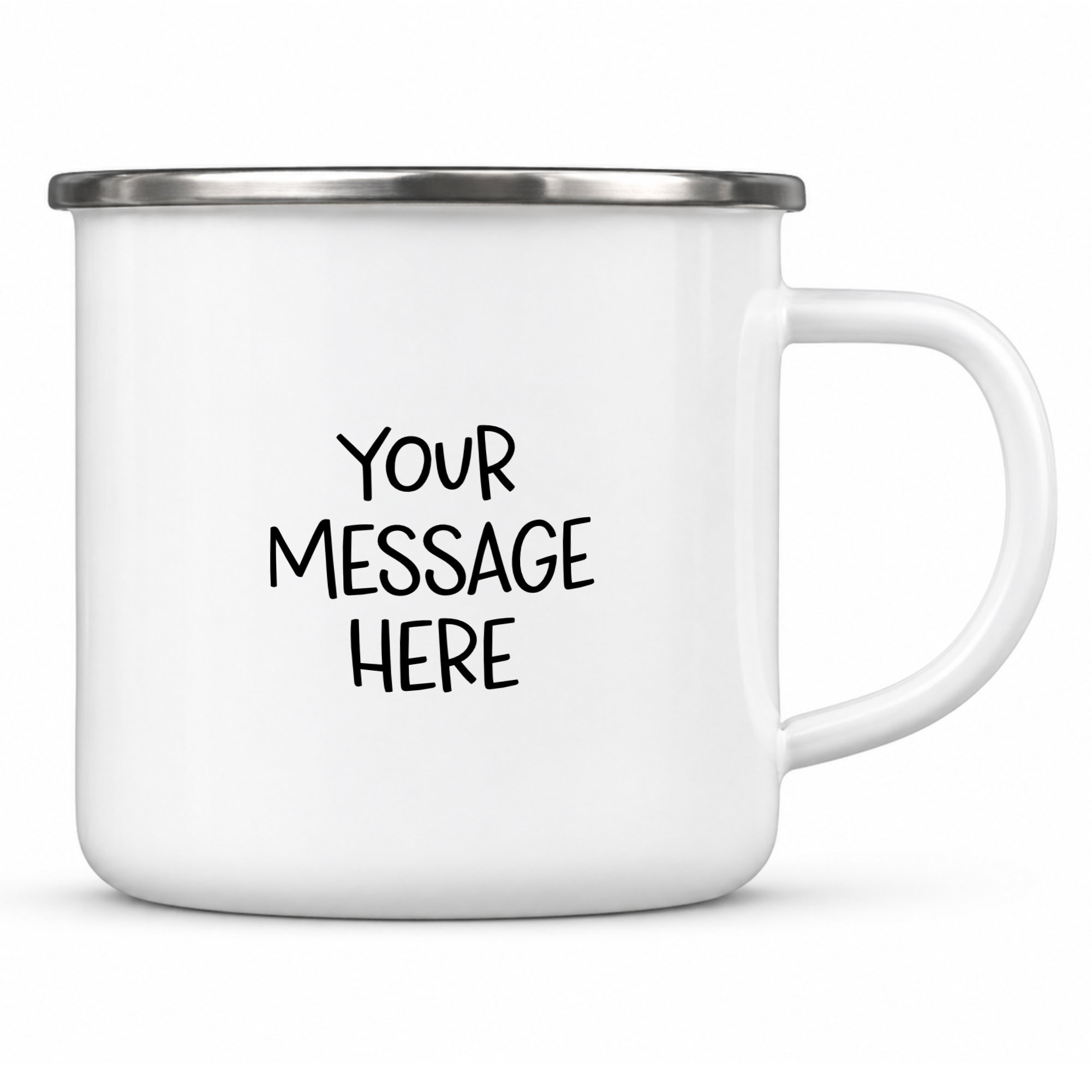 Personalised Camping Enamel Mug Camping Crew Custom Mug - Image 3