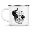 Personalised Adventure Enamel Mug Camping Nature Mug Gift