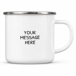 Personalised Camping Enamel Mug Adventure Camping Mug Gift - Image 3