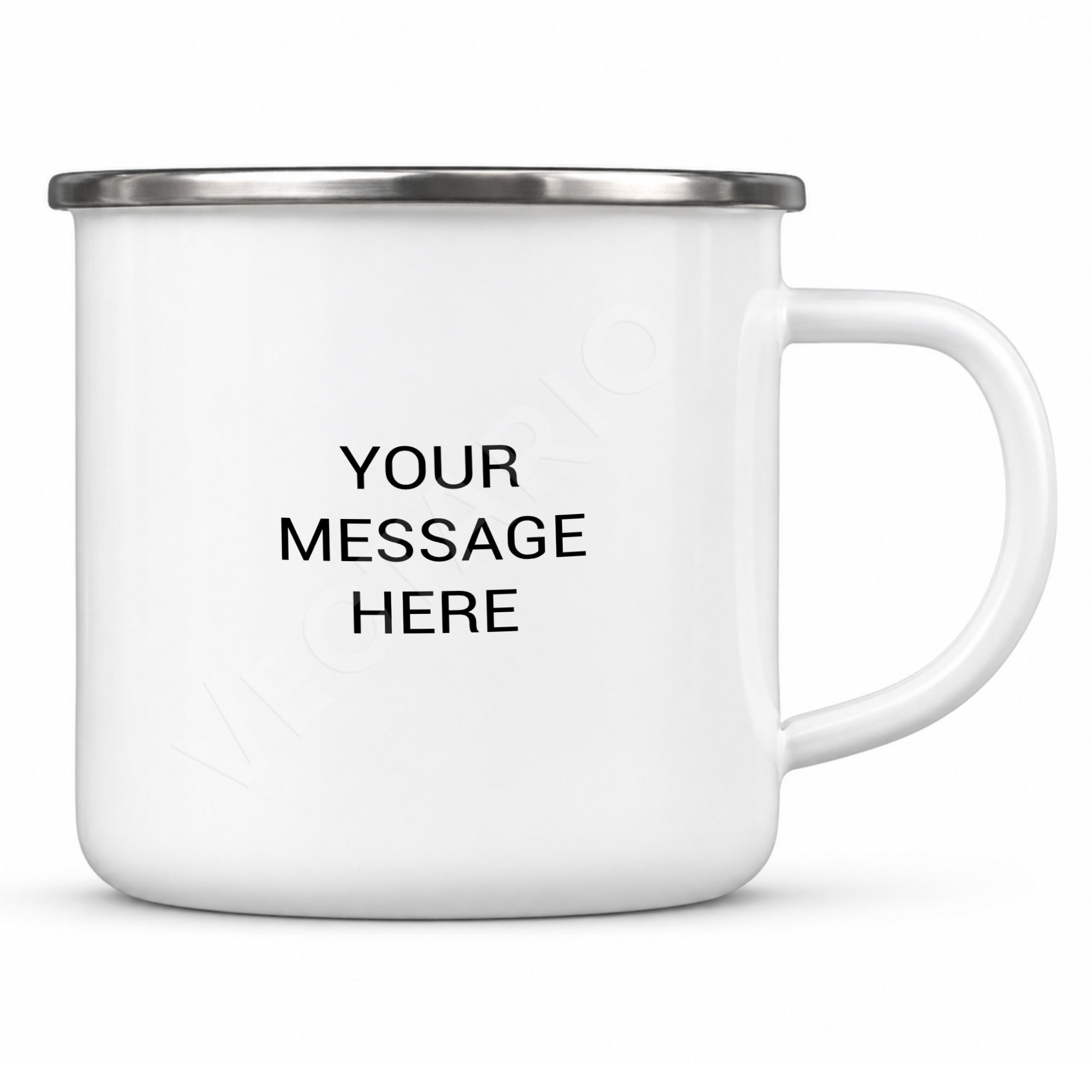 Personalised Yoga Enamel Mug Spiritual Meditation Mug Gift - Image 3