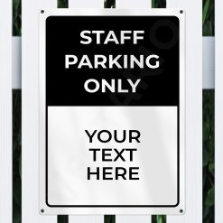 Personalised Reserved Parking Sign Aluminium Parking Sign - Image 5