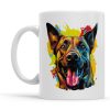 Personalised Belgian Malinois Dog Mug Ceramic Coffee Mug Gift for Dog Lovers