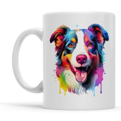 Personalised Border Collie Dog Mug Ceramic Coffee Mug Gift for Dog Lovers