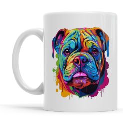 Personalised Bulldog Dog Mug Ceramic Coffee Mug Gift for Dog Lovers