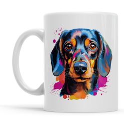 Personalised Dachshund Dog Mug Ceramic Coffee Mug Gift for Dog Lovers