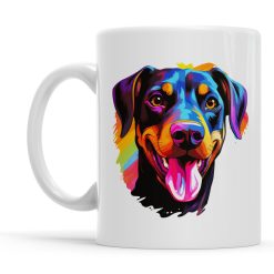 Personalised Doberman Dog Mug Ceramic Coffee Mug Gift for Dog Lovers