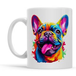 Personalised French Bulldog Dog Mug Ceramic Coffee Mug Gift for Dog Lovers