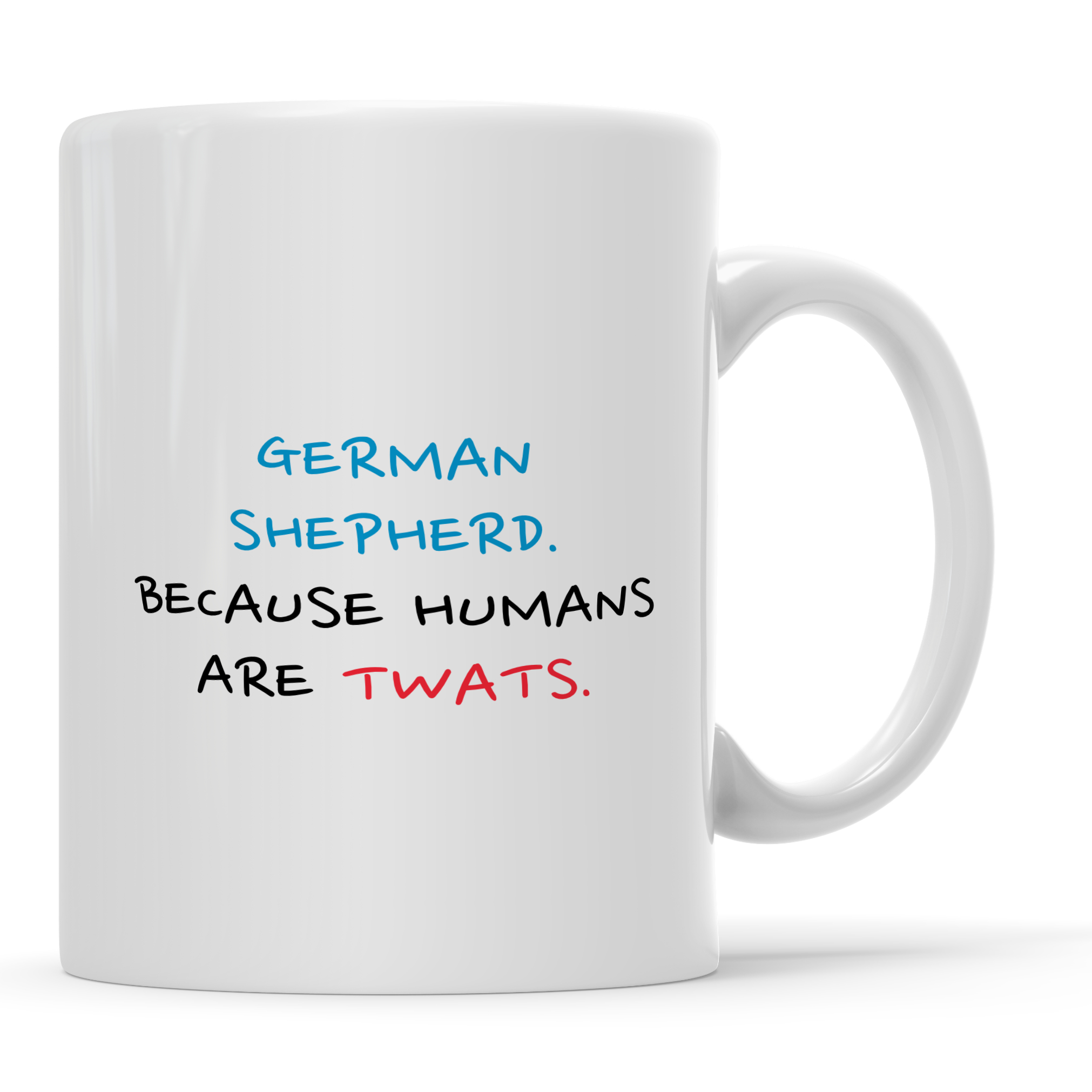 Personalised German Shepherd Dog Mug Ceramic Coffee Mug Gift for Dog Lovers - Image 4