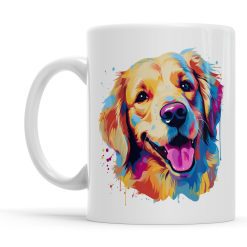 Personalised Golden Retriever Dog Mug Ceramic Coffee Mug Gift for Dog Lovers