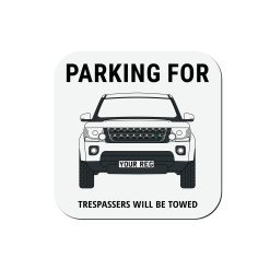 Land Rover Discovery 4 Personalised Ceramic Mug & Coaster Gift Set - Image 3
