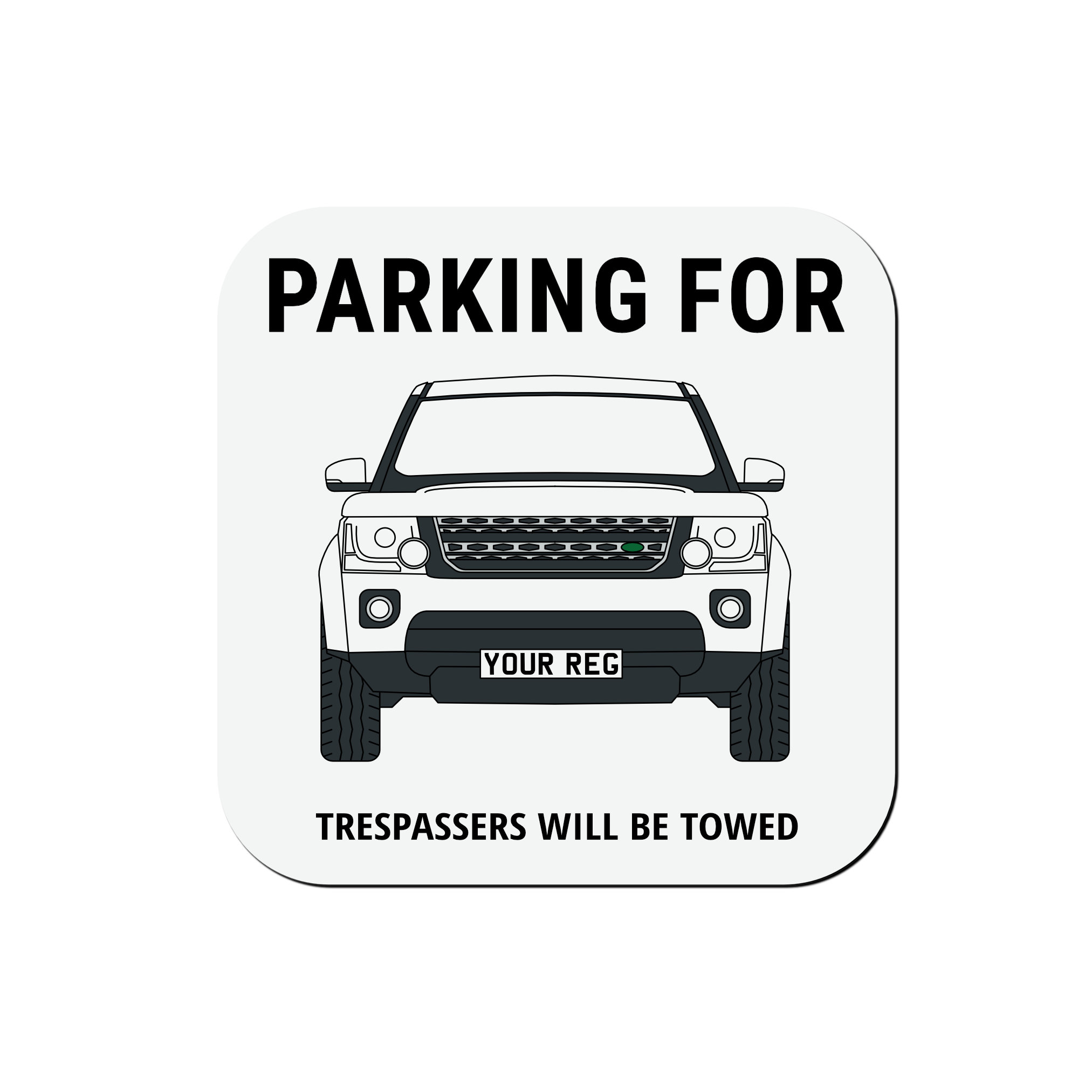 Land Rover Discovery 4 Personalised Ceramic Mug & Coaster Gift Set - Image 3