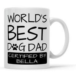 Alternative view of Personalised Finish Spitz Dog Mug Ceramic Coffee Mug Gift for Dog Lovers