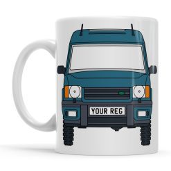 Land Rover Discovery 2 Personalised Ceramic Mug & Coaster Gift Set
