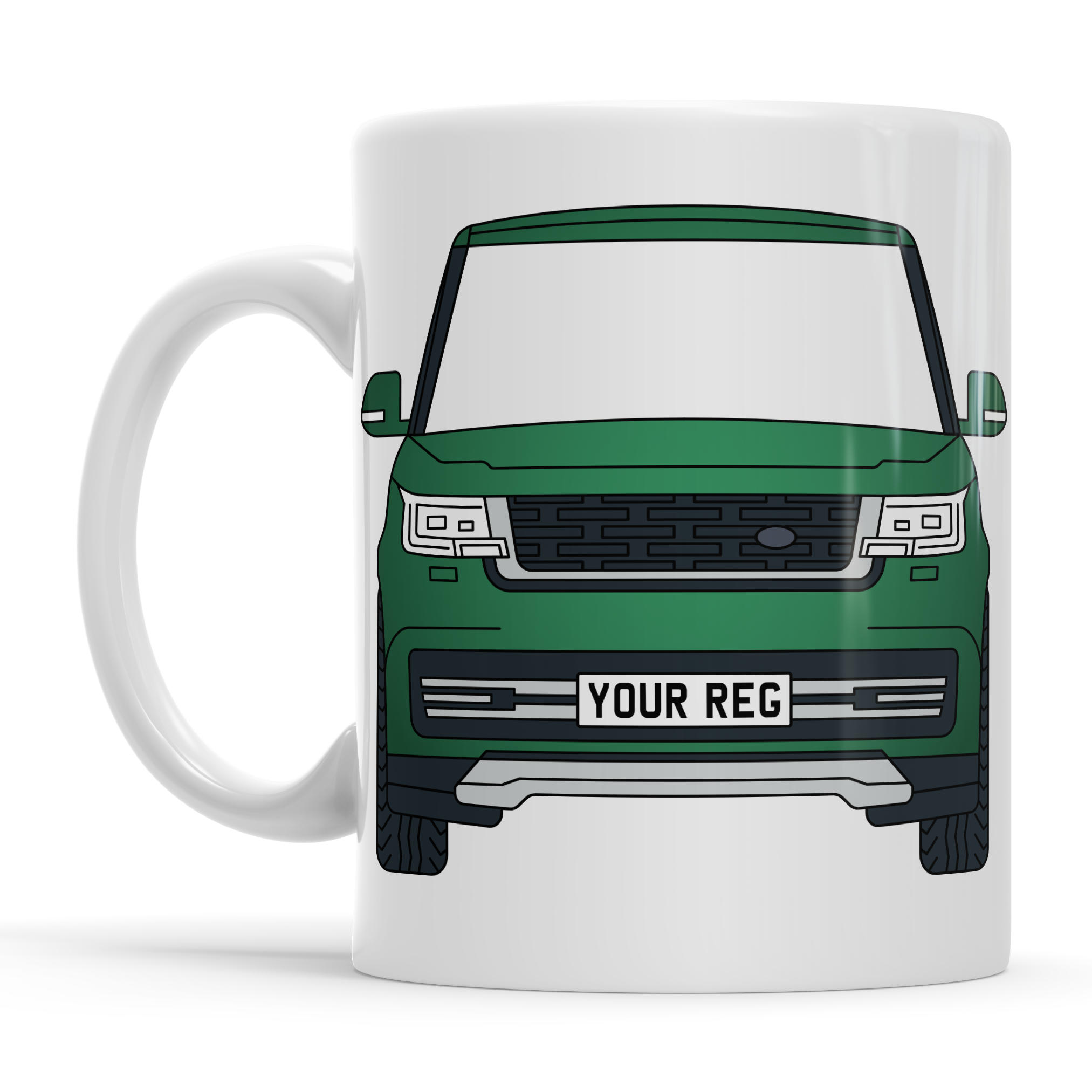 Land Rover Range Rover Ceramic Mug & Coaster Gift Set - Image 8