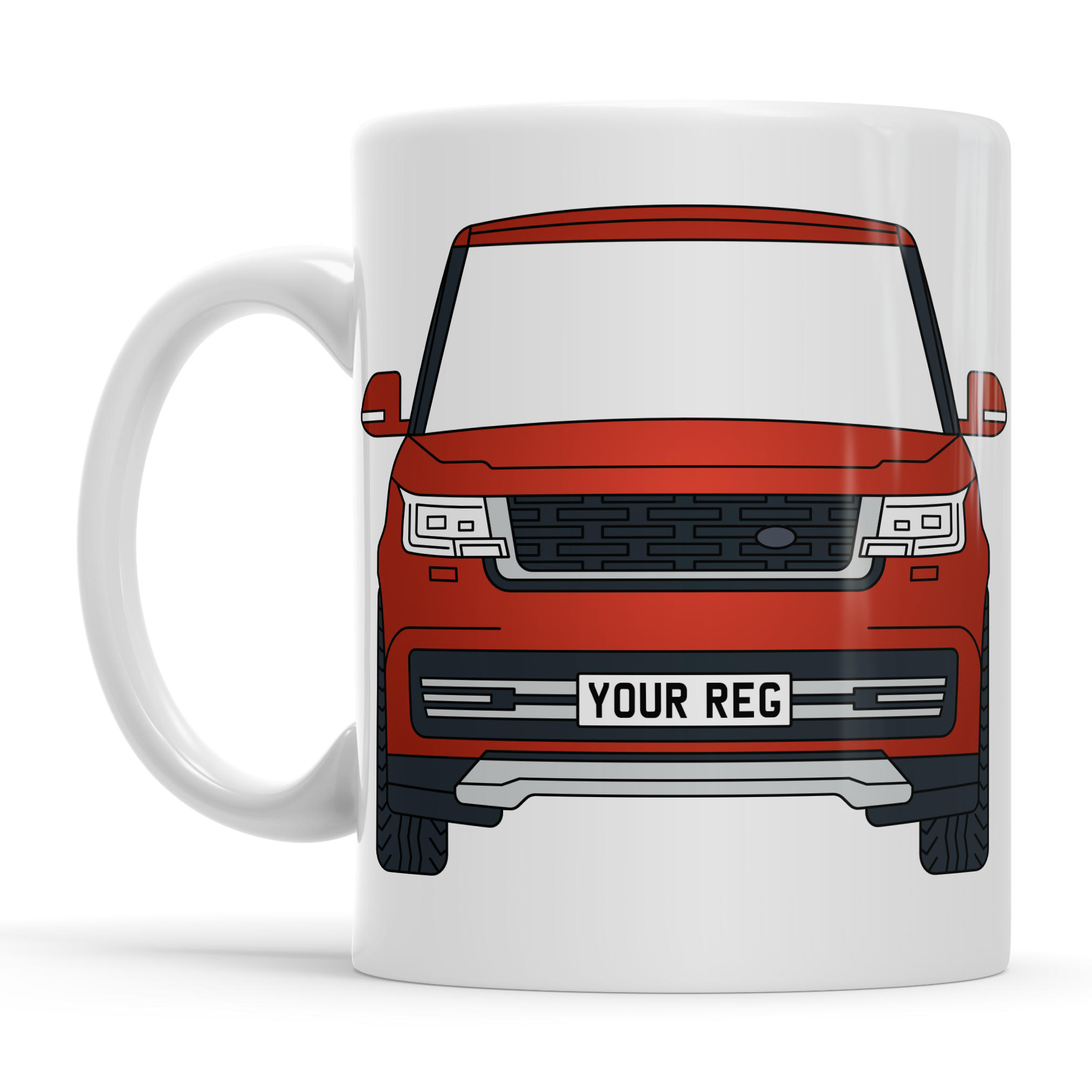 Land Rover Range Rover Ceramic Mug & Coaster Gift Set - Image 6